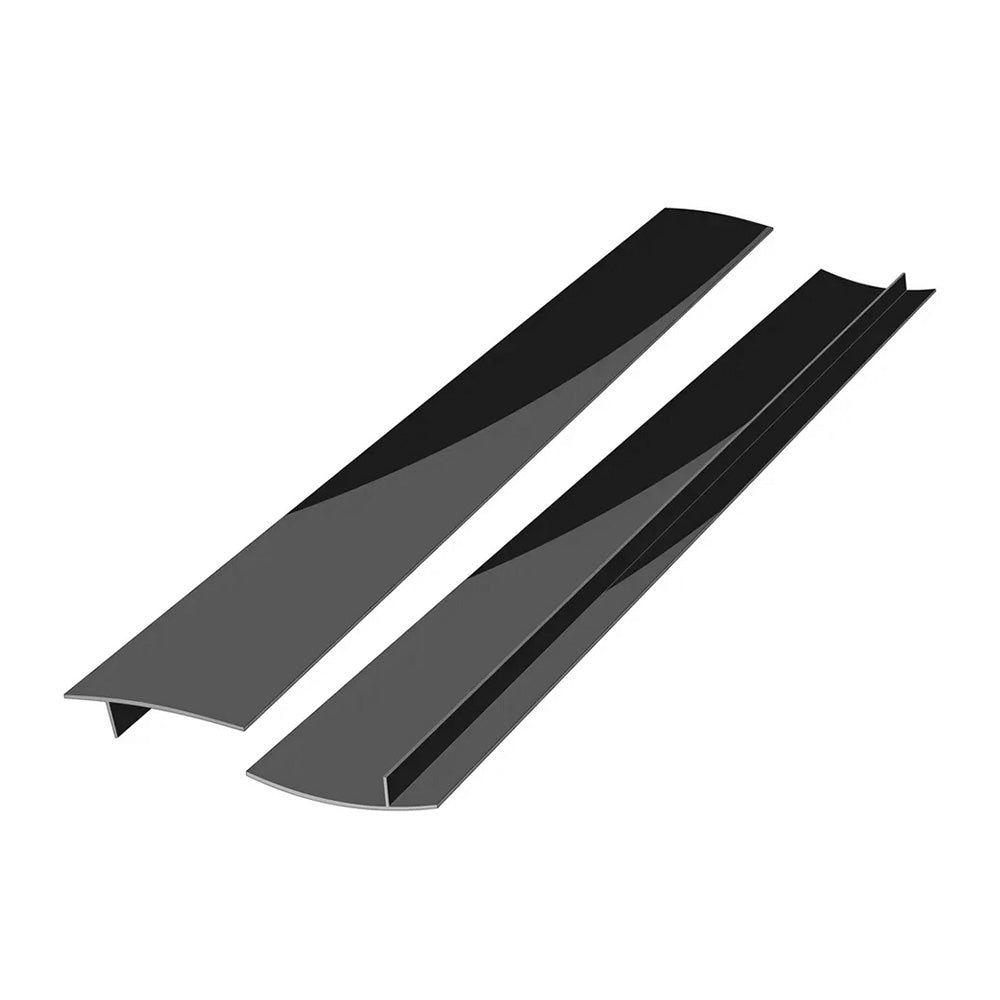 2x Kitchen Silicone Stove & Counter Gap Cover Oven Guard Spill Seal Slit Filler Suitable For Standard Counters