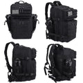 45L Tactical Backpack with Built-In Cooler Black